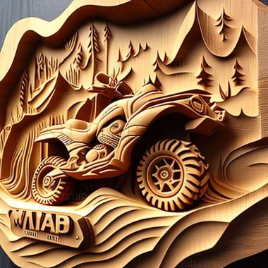 3D model Yamaha Grizzly 450 (STL)